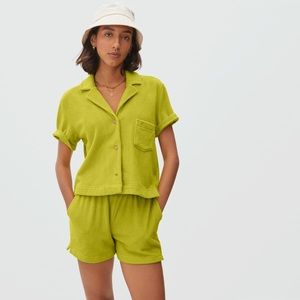 Everlane Terry Cloth Notch Shirt *NEW*